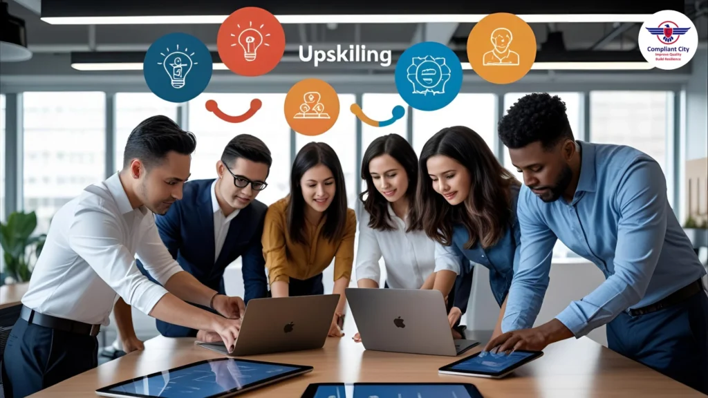 Solving Labor Shortages in 2025 How HR Can Upskill for Workforce Stability_Compliantcity